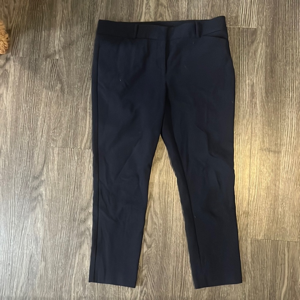 Loft skinny crop trousers, navy